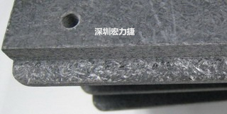 可加工性的合成石，可以用CNC洗出想要的形狀與機(jī)構(gòu)，可以媲美鋁合金