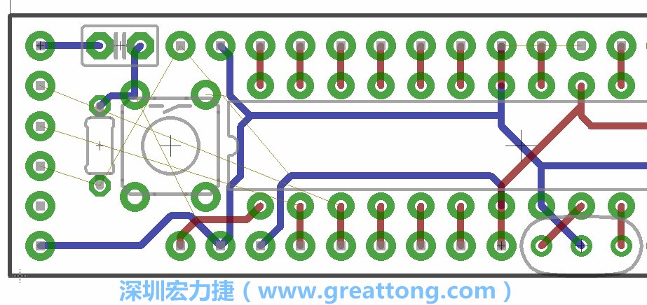 4.1. 把剩下的元件移動(dòng)到電路板工作區(qū)上。