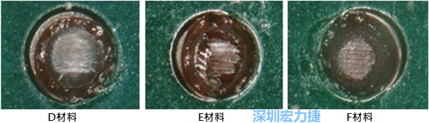 圖14- 冷球拉力試驗后，光學(xué)顯微鏡下的失效模式