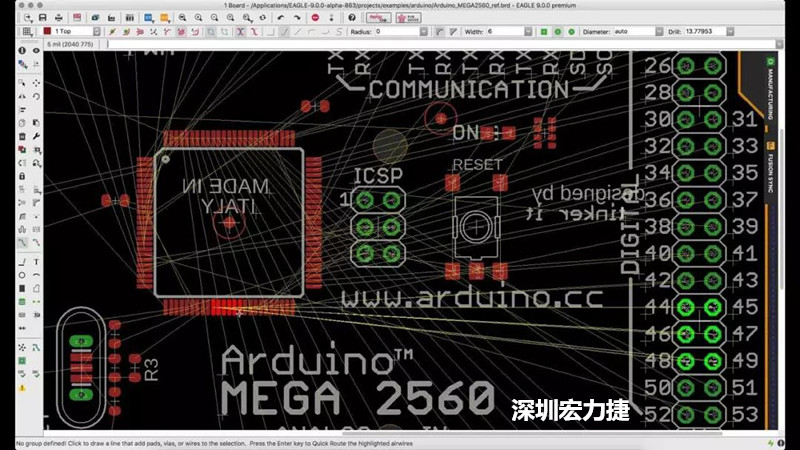 CadSoft EAGLE是一款專業(yè)的印刷電路板(PCB)設(shè)計軟件，低成本、便于使用、功能強(qiáng)大。
